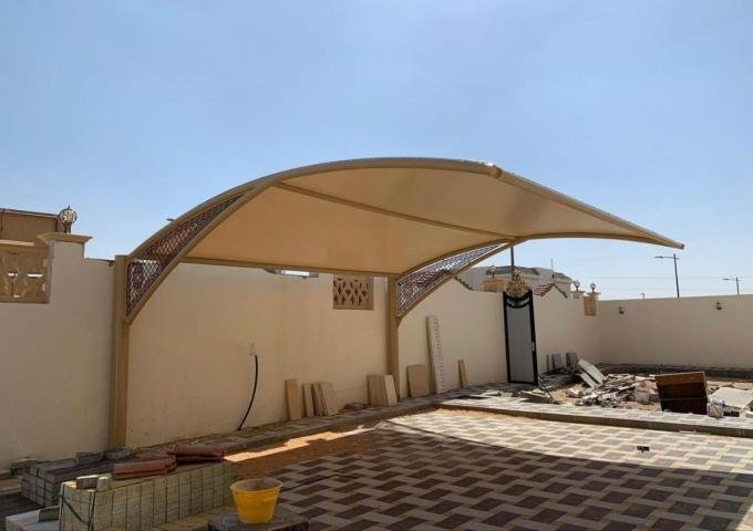 مظلات حديد 
